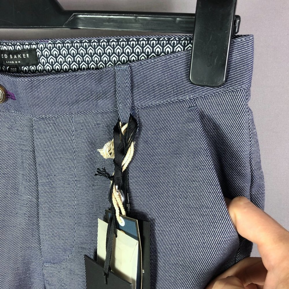 Ted Baker London Slim Fit Chino Sturchi Pants - Picture 5 of 11